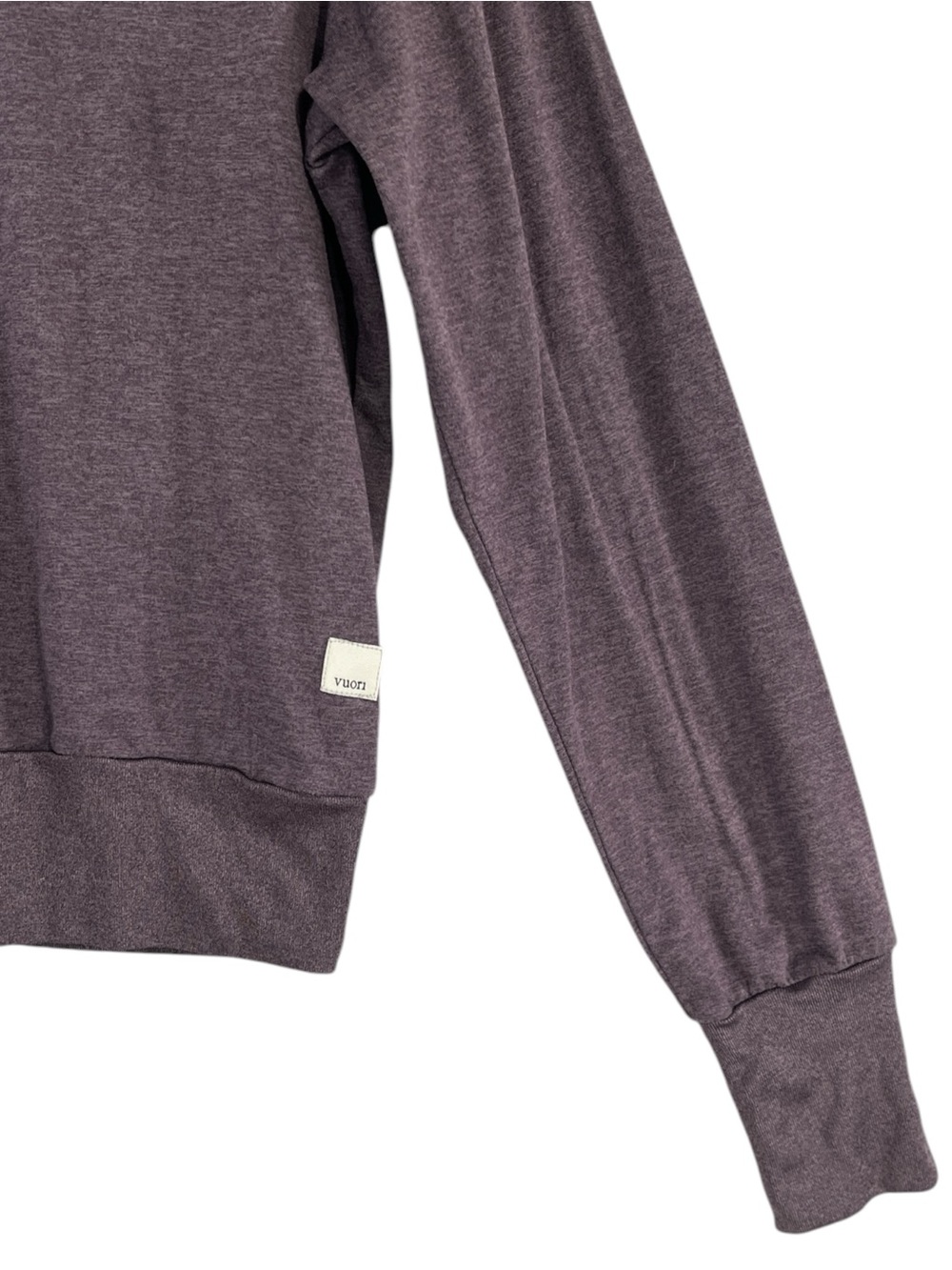 Vuori Daydream Crew Lightweight Long Sleeve Tee size Small in Purple - Picture 4 of 6